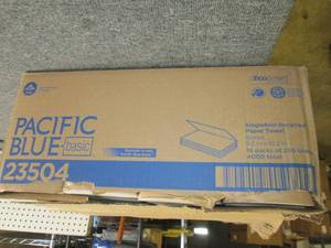 lot 166 image: case of pacific blue singlefold rec...