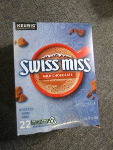 lot 187 image: case of 22 swiss miss hot chocolate...