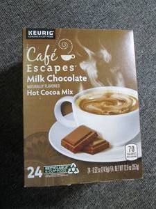lot 188 image: package of 24 cafe escapes milk cho...