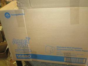 lot 193 image: case of angel soft 2-ply toilet pap...