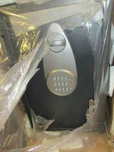 lot 201 image: sentry safe with keys ...