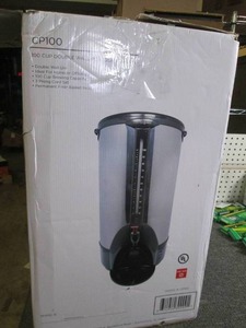 lot 208 image: coffee pro cp100  100 cup double w...