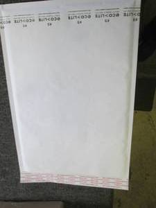 lot 238 image: case of 100 shipping bags 10 12 x ...