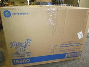 lot 241 image: case of angel soft 2-ply toilet pap...