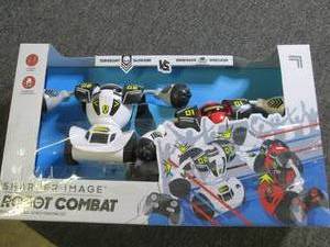 lot 298 image: sharper image robot combat untested...