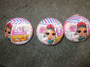 lot 332 image: 3 new LOL surprise world travel...