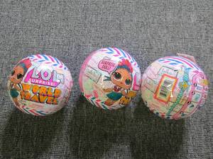 lot 335 image: 3 new LOL surprise world travel...