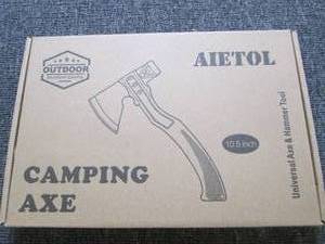 lot 353 image: new airtel 10.5 inch camping axe ...