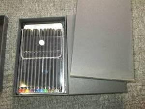 lot 368 image: 3 sets of 34pc journal stencil kits...