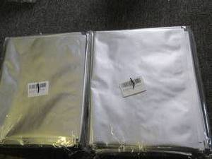 lot 390 image: 2 packages of 12  5 gallon mylar b...