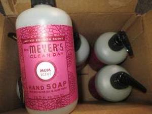 lot 413 image: 612.5 oz bottles of mrs. meyers c...
