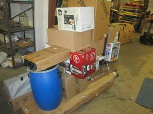 lot 429 image: pallet of items that need work or a...