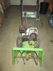 lot 451 image: lawnboy 522r snowblower has compres...