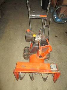 lot 452 image: ariens st504 snowblower has compres...
