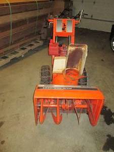 lot 454 image: allis-chalmers 5-24 snowblower has ...
