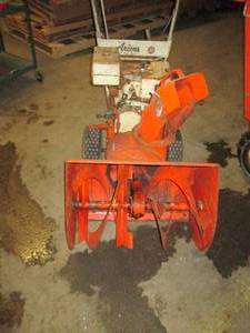 lot 455 image: ariens sno thro snowblower has comp...