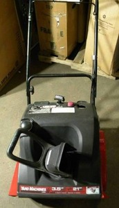 Yard Machines Snow Thrower 3.5 HP