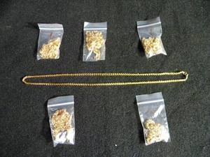 Lot of 5 Mens Rope Chains