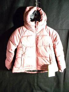 Brand New with Tags Girls Pink Puffer Jacket Size Small 66X