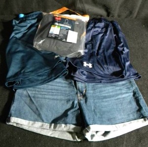 Brand New with Tags Lot of 6 Items Including Reebok Hanes Under Armour Levi