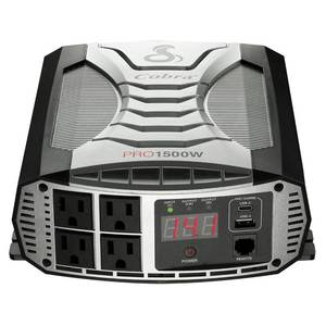 Looks New - Unable to Test Cobra PRO 1500W Professional Grade Power Inverter