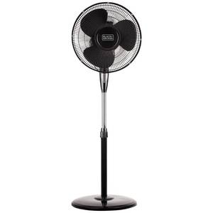Brand New Opened Box BLACKDECKER 16 Oscillating Pedestal Fan with Remote - Black
