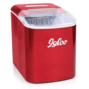 Looks New Igloo 26-Lb. Ice Maker - Retro Red