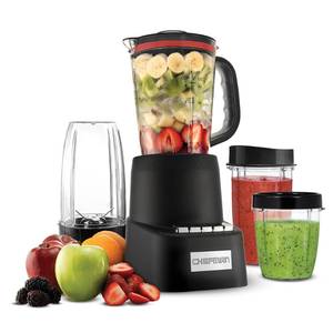 Brand New Chefman Countertop  Travel Dynamic BlendingSystem 12-Pc. Set
