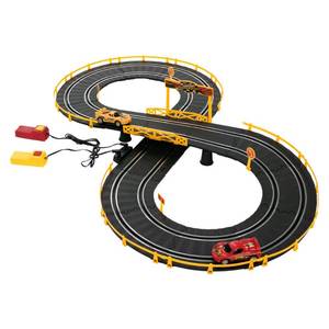 Looks New 1 Car Broken Gener8 Battery-Operated Slot Car Racing Track