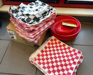 lot 2416 image: Food Service Baskets