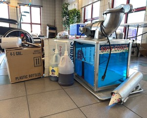 lot 2415 image: Snow Cone Machine and Supplies