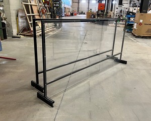 lot 460 image: Plastic Safety Shield, 84 inches (2)
