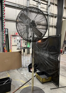 lot 876 image: Large Pedestal Shop Fan