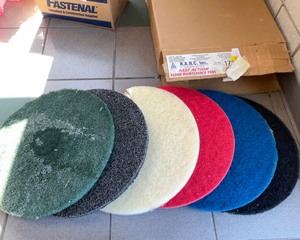lot 2215 image: Floor Maintenance Pads