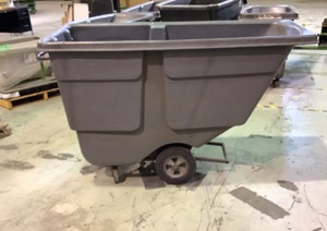 lot 1110 image: Plastic Utility Hopper