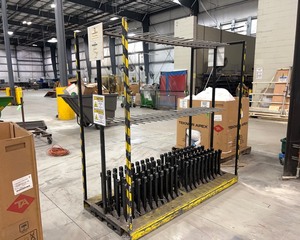 lot 1151 image: Material Rack