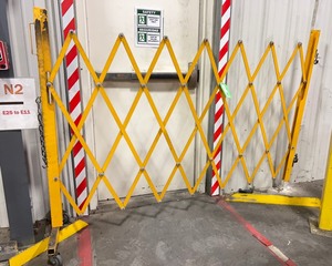 lot 2632 image: 10 Ft Safety Gate - Expandable Barricade