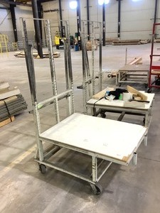 lot 1207 image: High Back Panel Carts