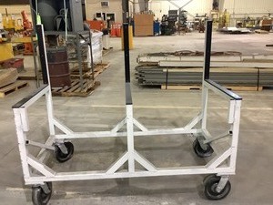 lot 1243 image: Heavy Duty Rolling Cart