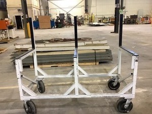lot 1244 image: Heavy Duty Rolling Cart