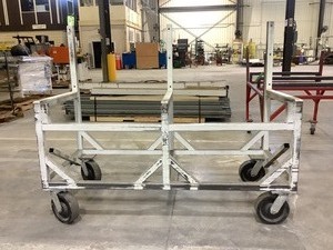 lot 1239 image: Heavy Duty Rolling Cart