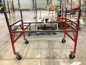 lot 1247 image: Heavy Duty Rolling Cart
