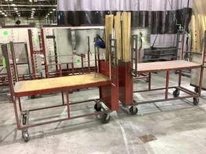 lot 1235 image: Material Handling Carts