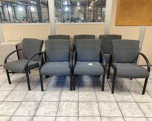 lot 1420 image: Office Waiting Chairs