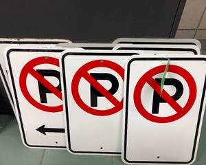 lot 2016 image: Parking Log Signs