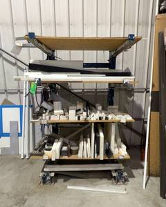lot 633A image: Cantilever Rack