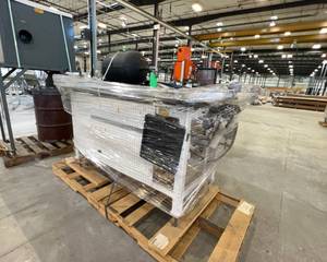 lot 158 image: Aluminum Door Frame Assembly Table
