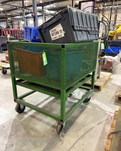 lot 1299 image: Material Cart