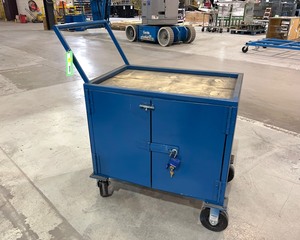 lot 1303 image: Utility Cabinet On Wheels