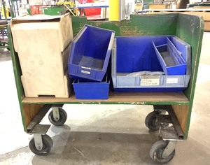 lot 1349 image: Storage Cart